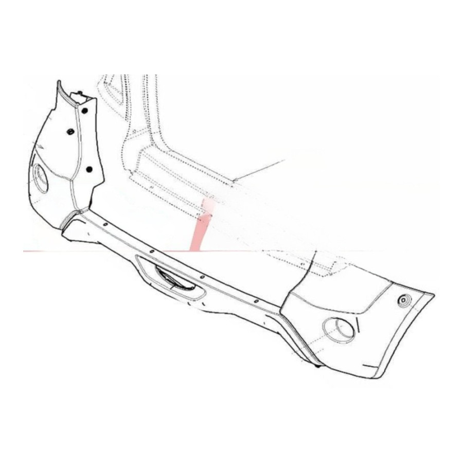PARAURTI POSTERIORE - JDM XHEOS - 1141008 - R.DOC