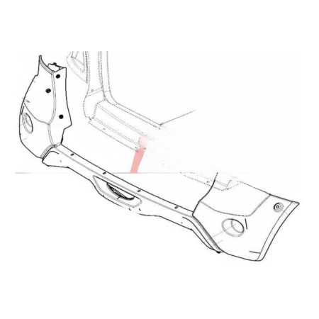PARAURTI POSTERIORE - JDM XHEOS - 1141008 - R.DOC